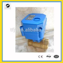 2-way motorized valve with 3-6V,12V,24V,1 1/4'' (32mm) for water,HVAC,air conditional